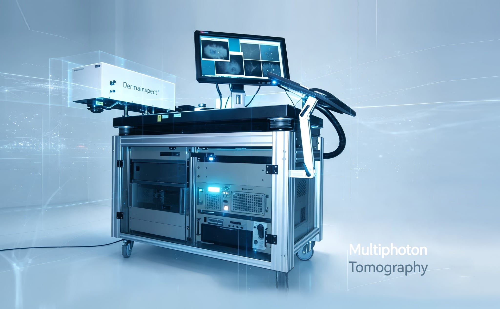 Multiphoton Tomography 測定機器のビジュアル